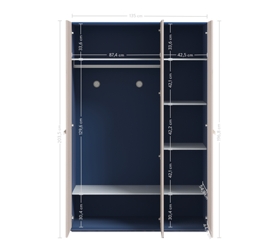 Armoire 3 Portes Trio