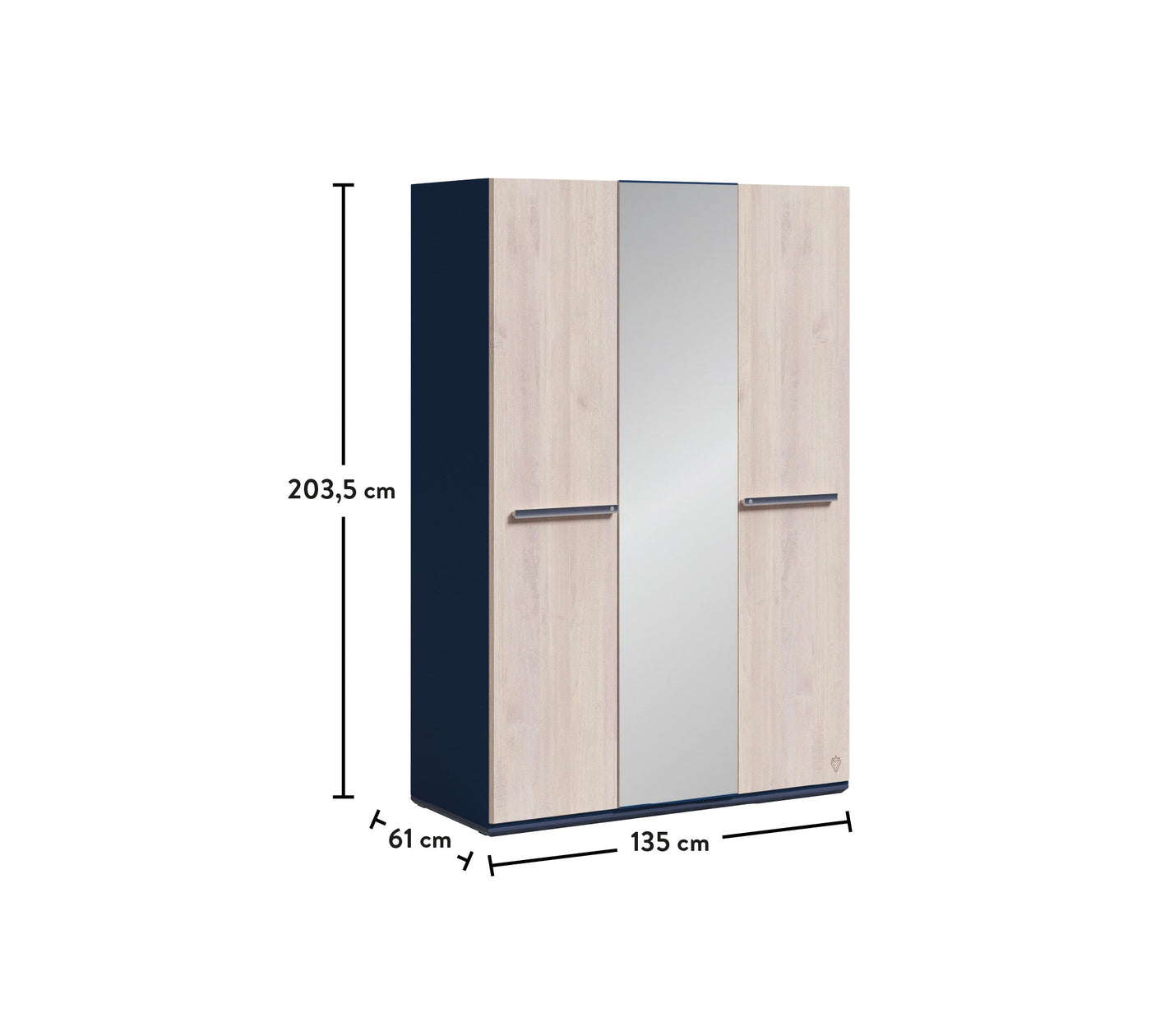 Armoire 3 Portes Trio