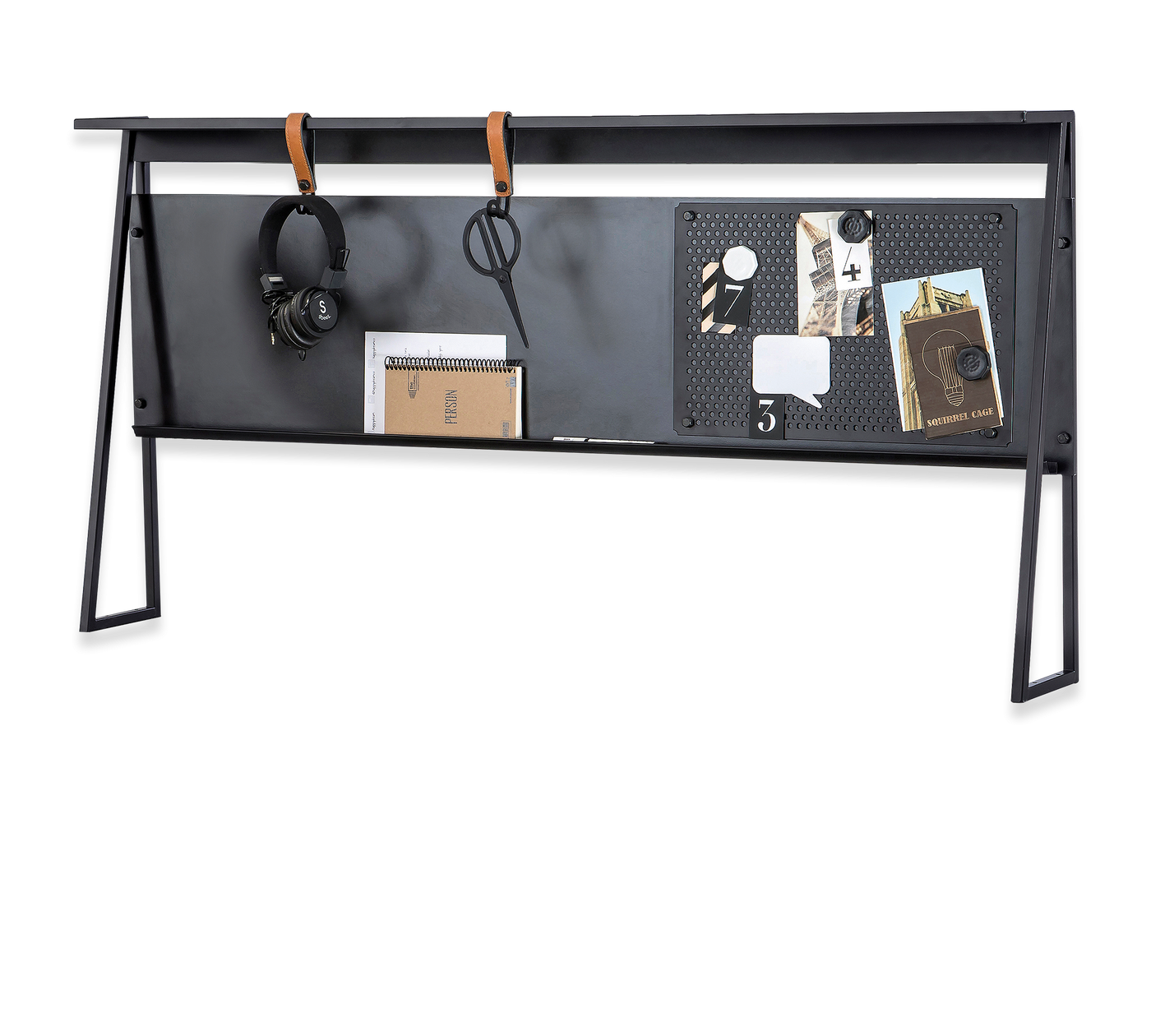 Surmeuble Bureau Medium Dark Metal