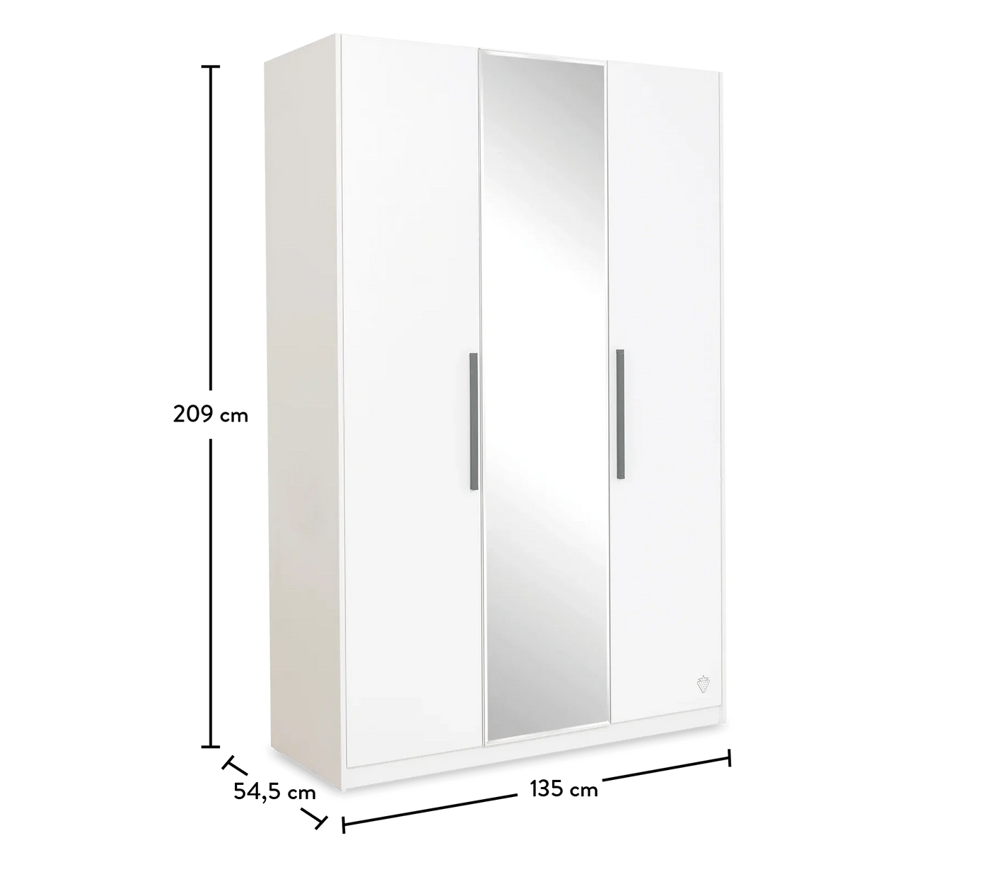 Armoire 3 Portes White