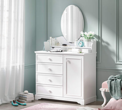 Miroir Rustic White