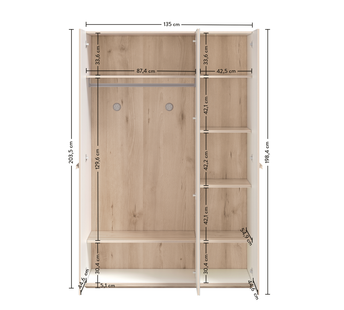 Armoire 3 Portes Duo