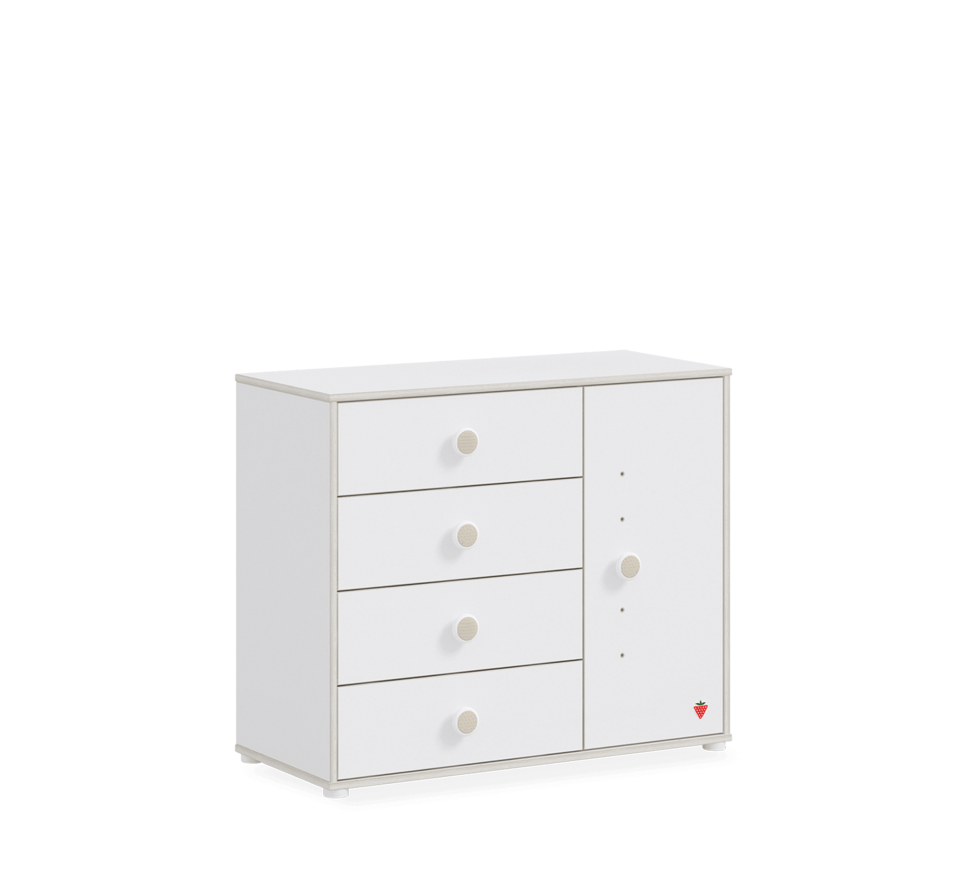 Commode Avec Tiroire Montes White