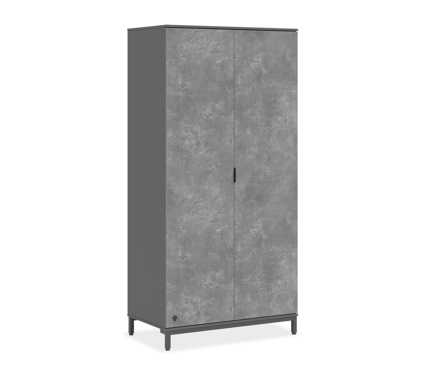 Armoire 2 Portes Space Gray