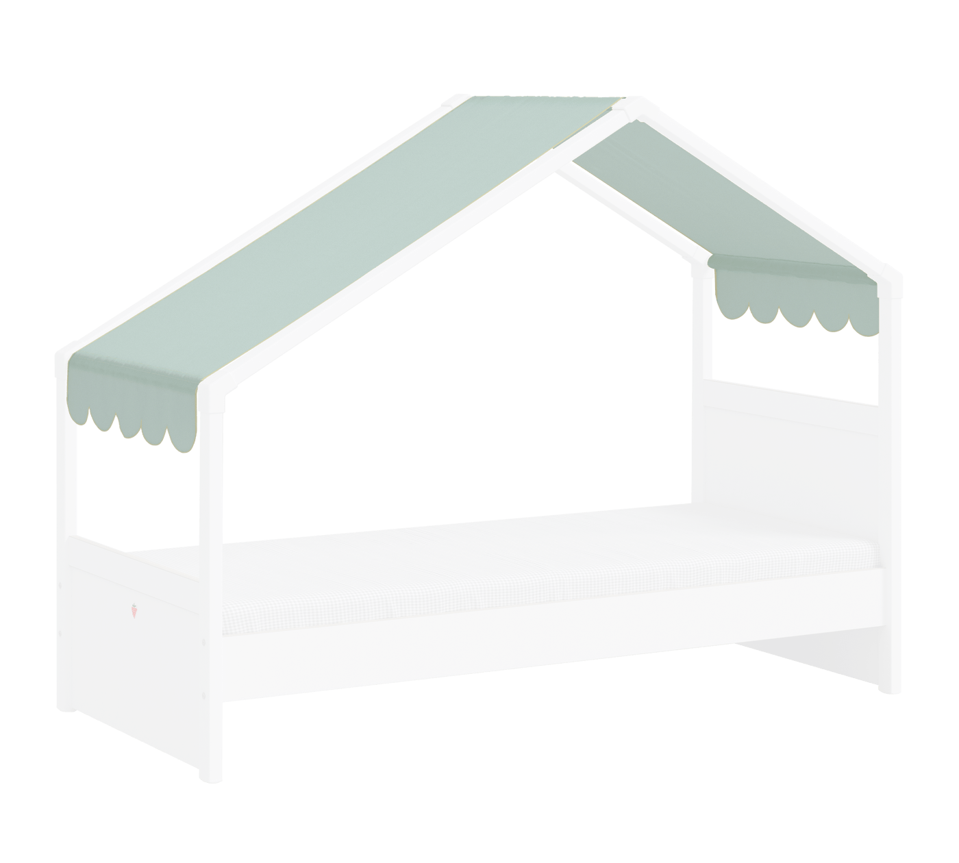 Tente Lit Cabane Montessori "Vert"