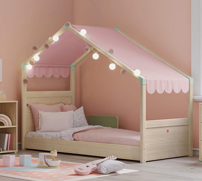 Tente Lit Cabane Montessori "Rose"