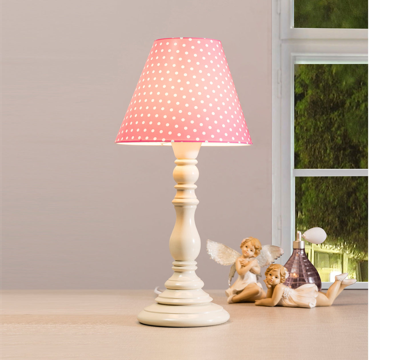 Lampe de chevet Dotty Rose